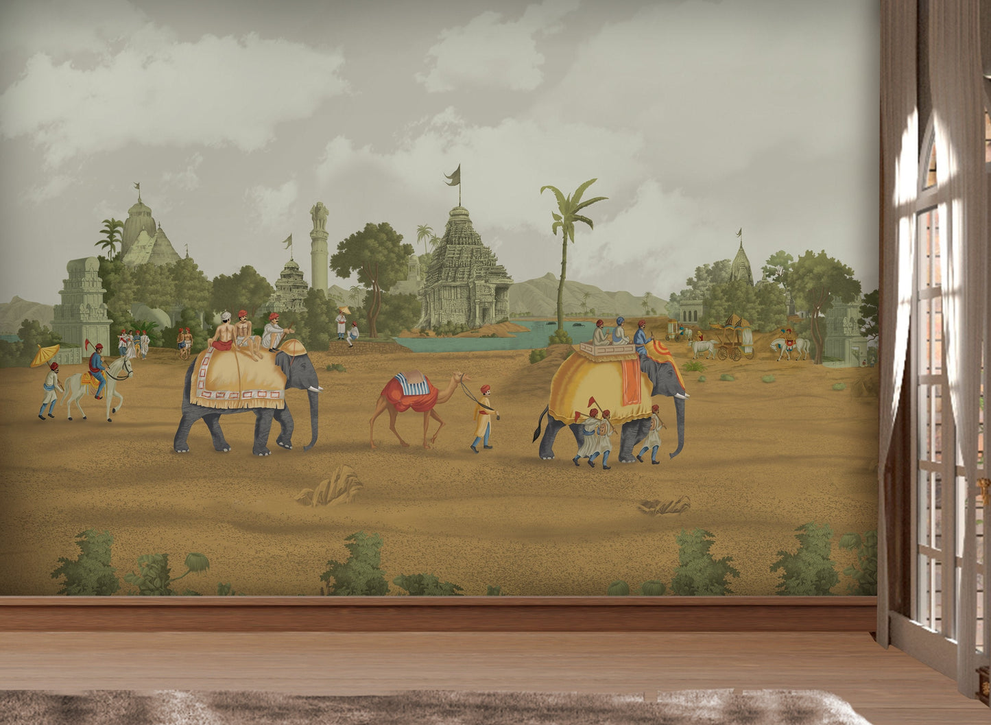 416_DA Ancient Indian Village