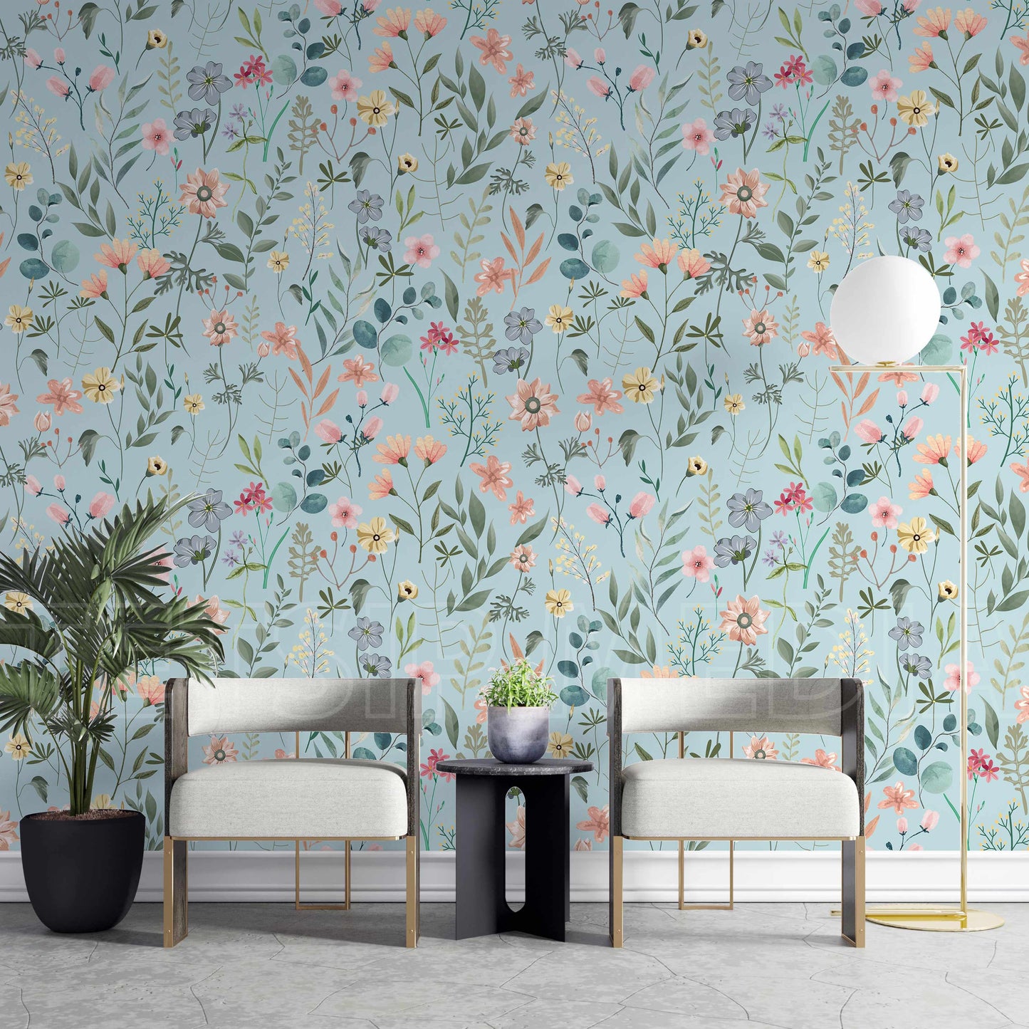 758_DA  Floral Reverence (Roll)