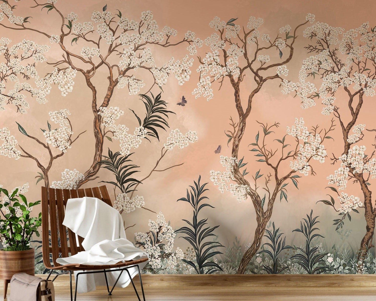 peach wallpaper, peach color wallpaper, peach walls