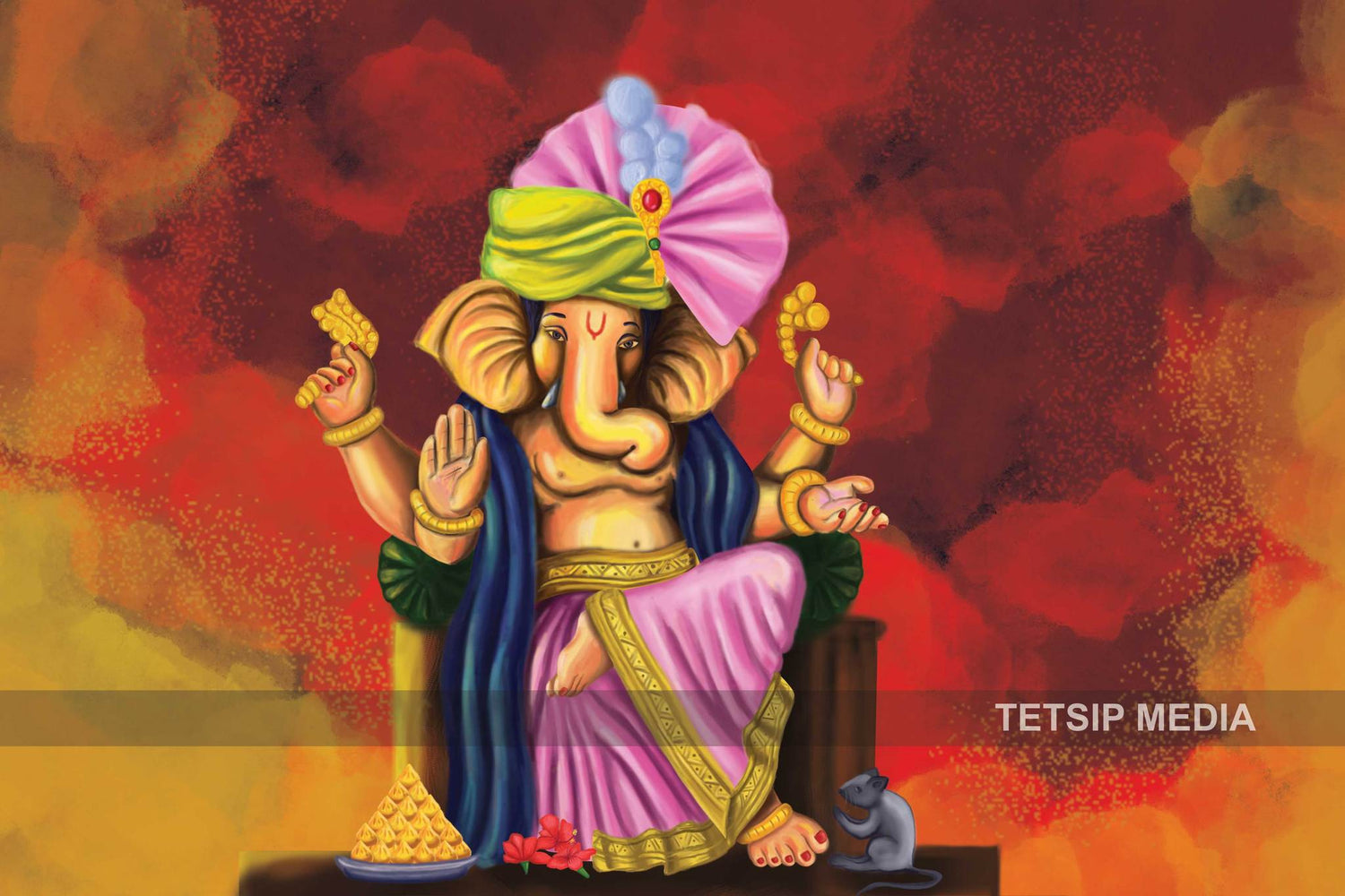172_DA  Ganesha Wallpaper