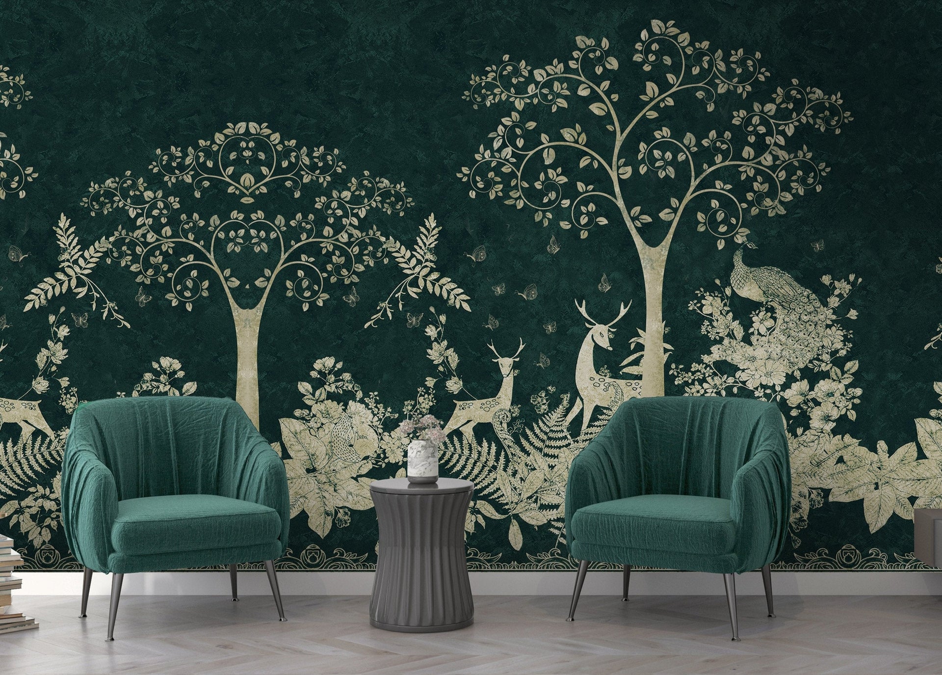 Best Customised mural wallpaper by Tetsip Media featuring original design, printed for modern interiors in India”