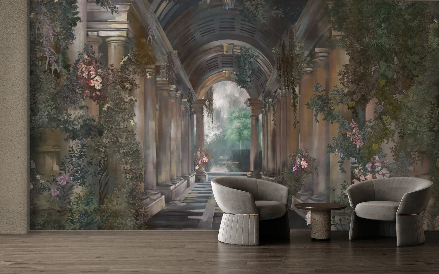 Wallpaper In Friends Colony. Premium customized wallpapers by Tetsip Media.