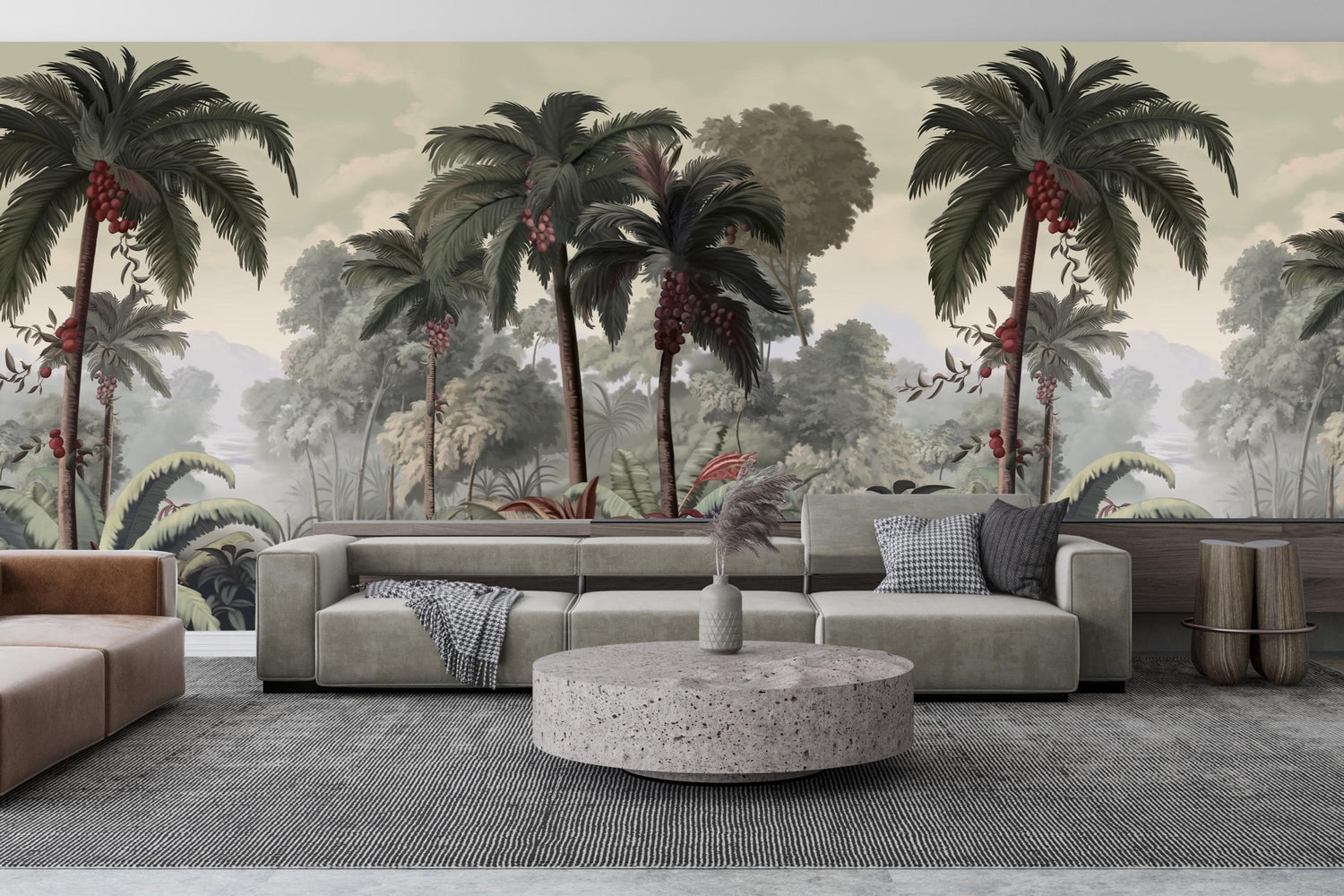 Living Room Wallpaper in Jaipur. 