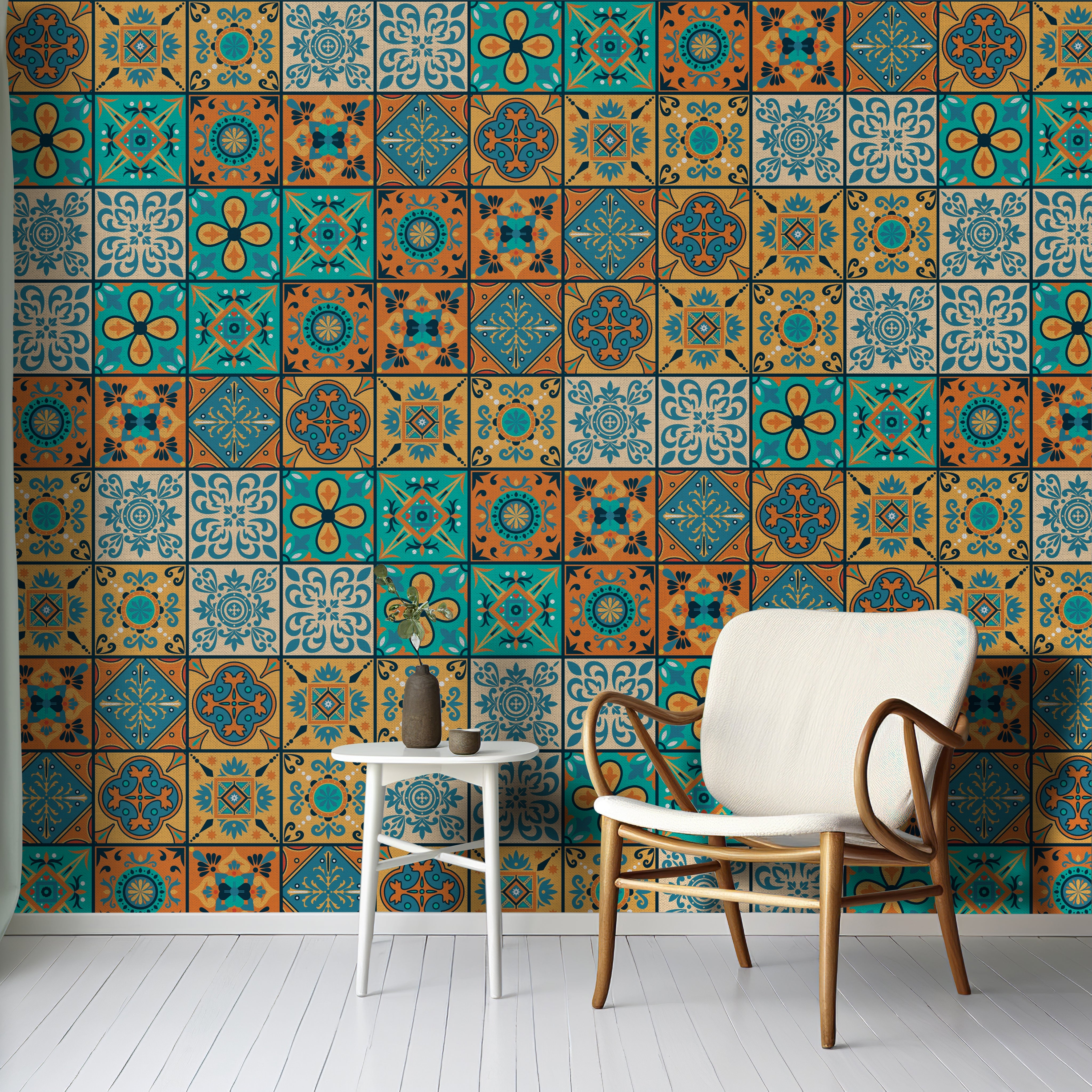 Mandala Art Tiles Design Wallpaper – Tetsip Media