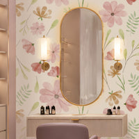 739_DA Rosy Mirage Wallpaper, Neutral White