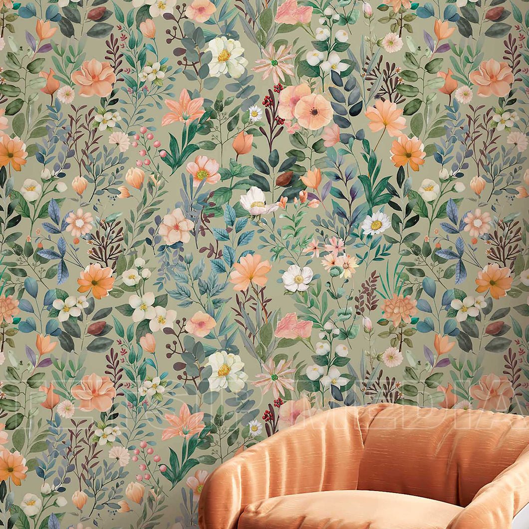 741_DA -  Floral Seamless