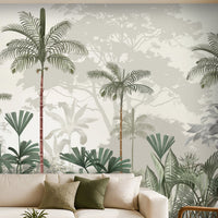 773_DA Paradise Palms Tropical Palm Leaf Wallpaper, Ivory
