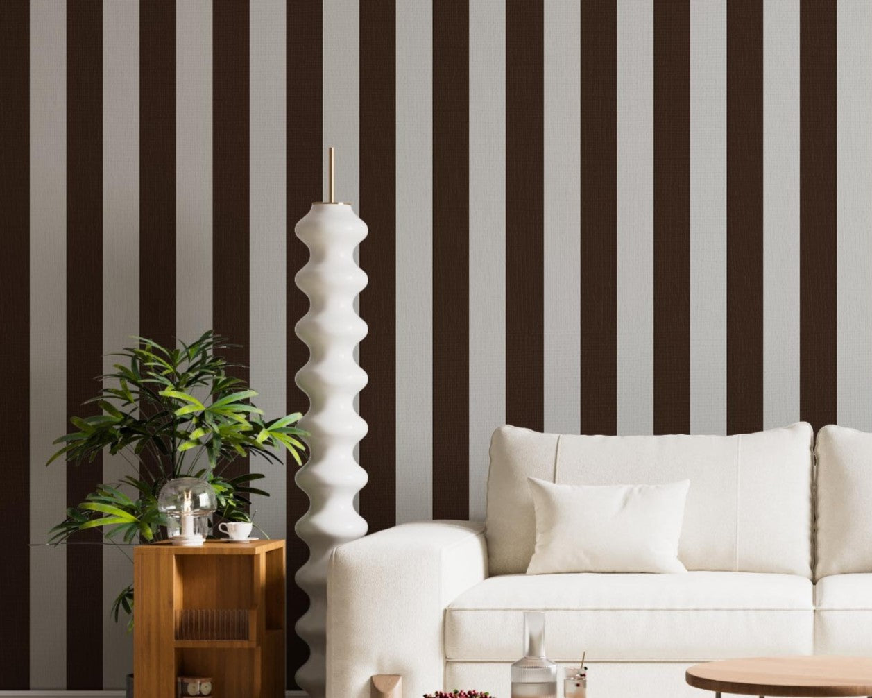 978_DA Stripes Fabric Wallpaper, Coastal Serenity