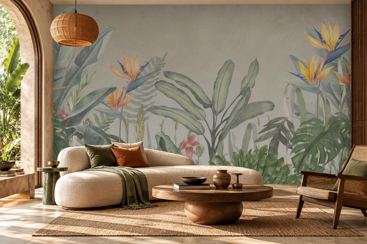 1551_DA Earthy Tropical Oasis - Dusty Blue