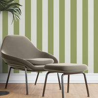 978_DA Stripes Fabric Wallpaper, Coastal Serenity