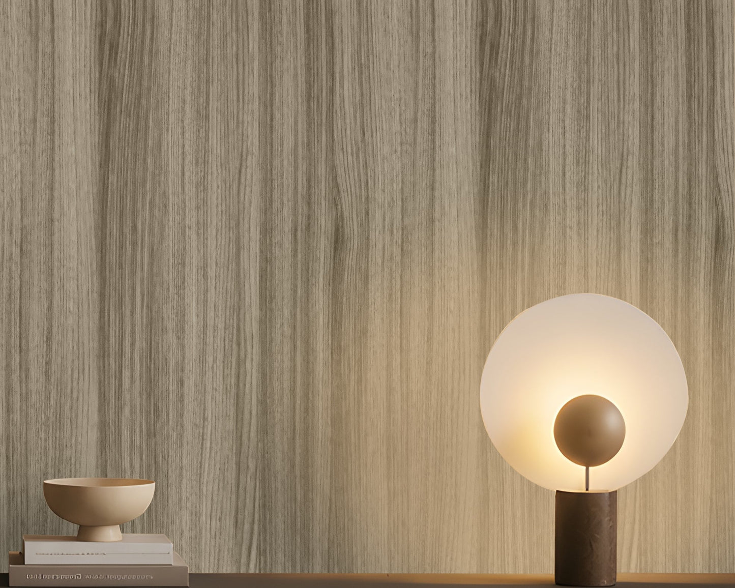 1497_DA_Wood Seamless - Mushroom beige Wallpaper