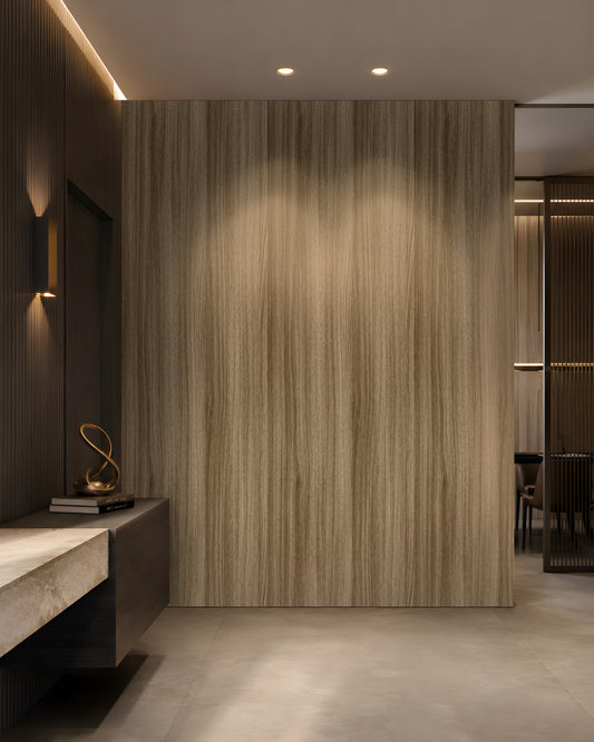 1495_DA_Wood Seamless - Smoked walnut Wallpaper