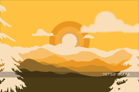 148_DP - Beautiful Sunrise in pastel colours