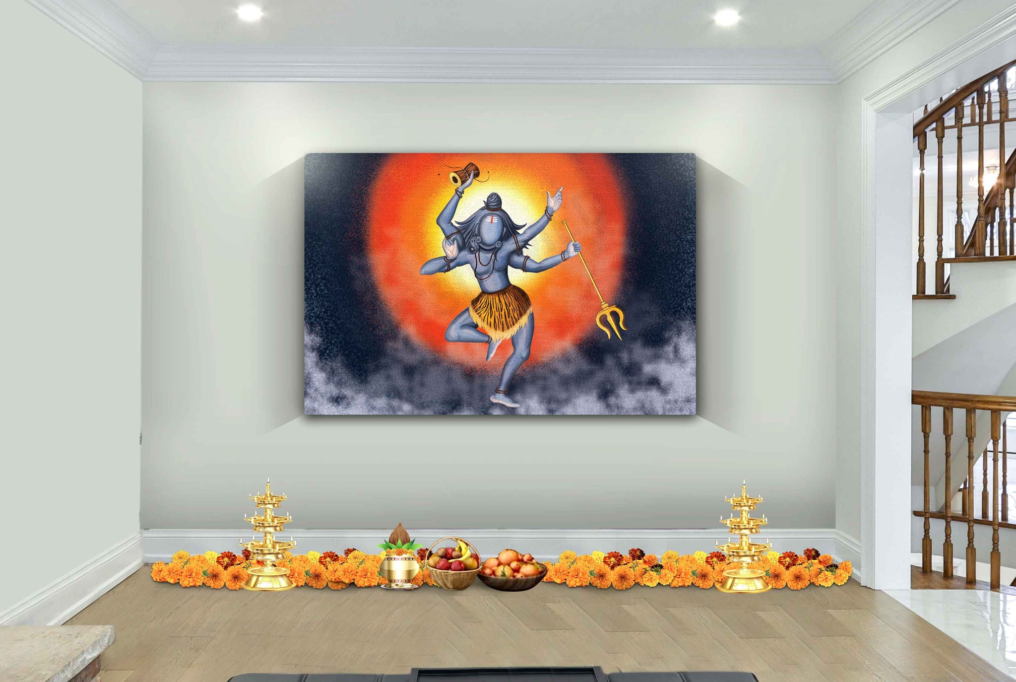 Lord Shiva Painting | Lord shiva painting, Abstract portrait painting,  Spiritual artwork