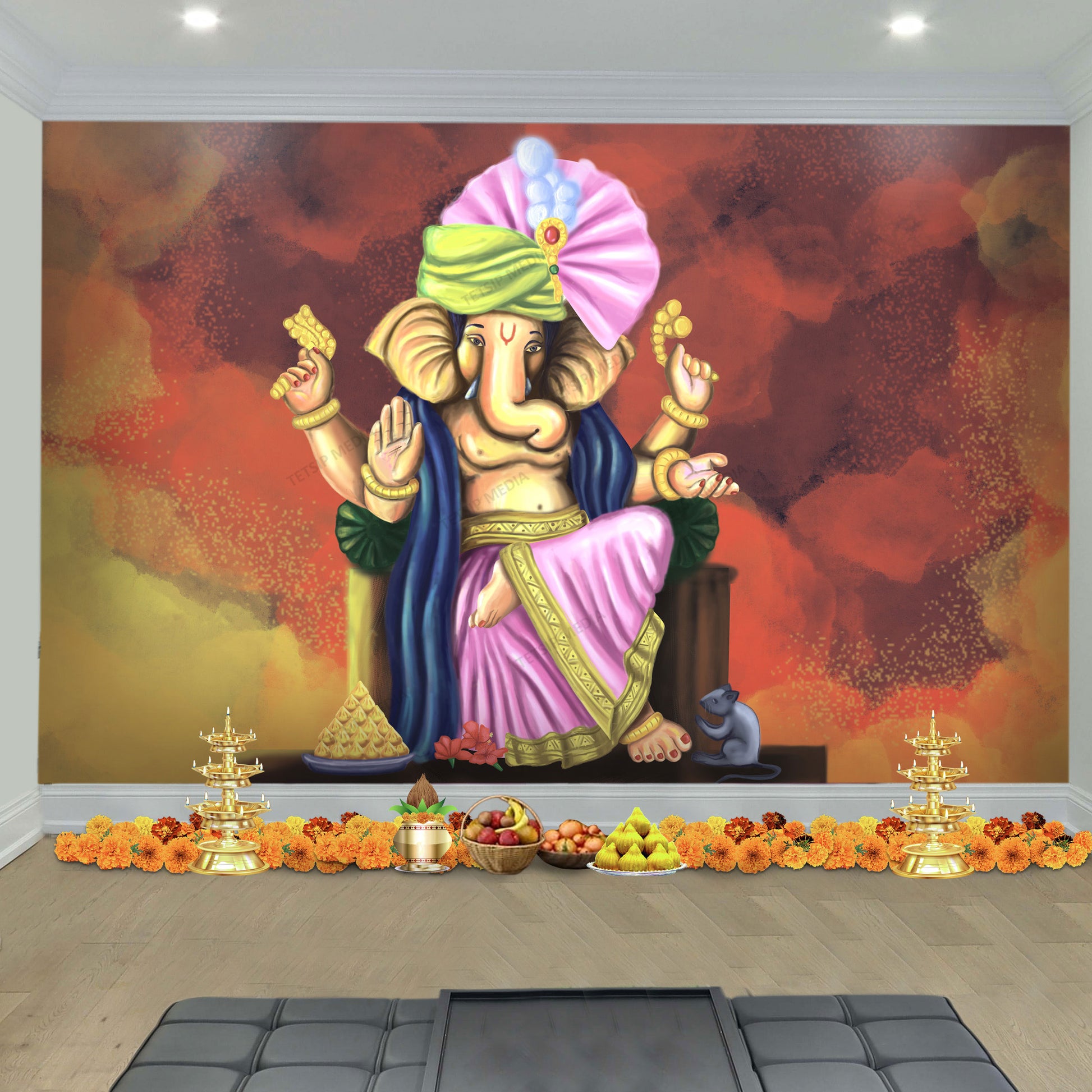 Raja Ganesha Wallpaper