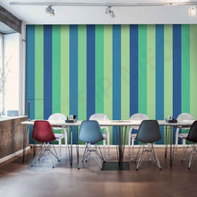 Load image into Gallery viewer, 207_DP - blue and green shades Stripes
