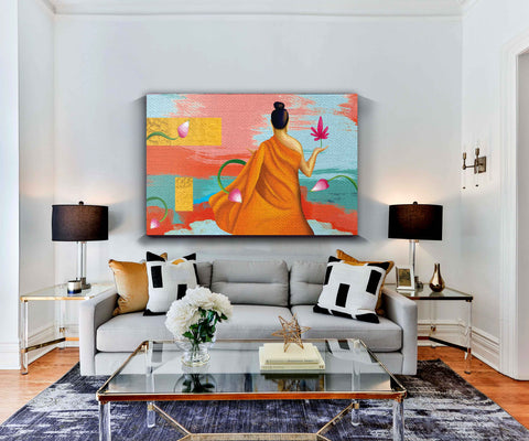 21_DA - Buddha with Lotus