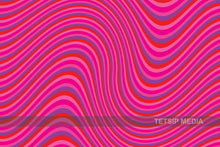 Load image into Gallery viewer, 25_DP - Pink and Blue Waves, Abstract Design
