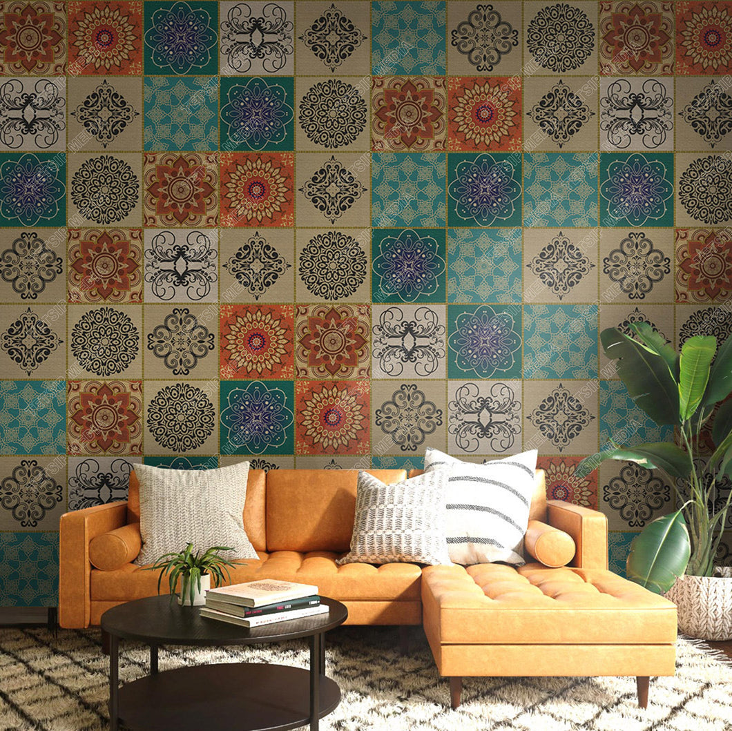 287_DA - Mandala art Carpet Designer wallpaper