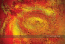 Load image into Gallery viewer, 39_DP - Red and Yellow Frost Glass, Abstract Art
