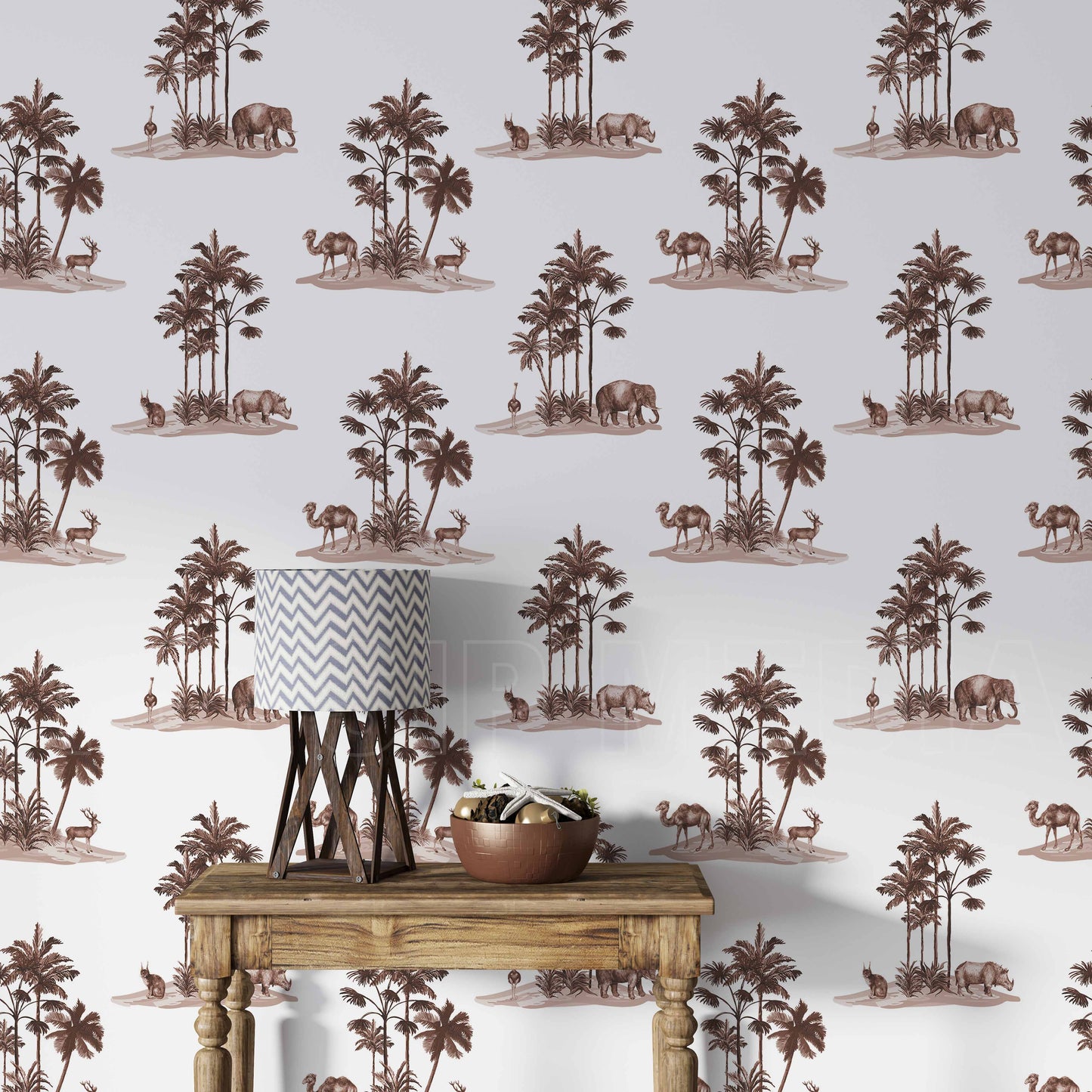 443_DA  Desert Safari Pattern (Roll)
