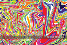 Load image into Gallery viewer, 57_DP - Multicolour Pigment Abstarct Design
