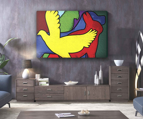 64_DP - Animals in Different colours Abstract