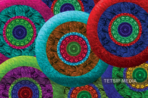 68_DP - Multicolour chakras